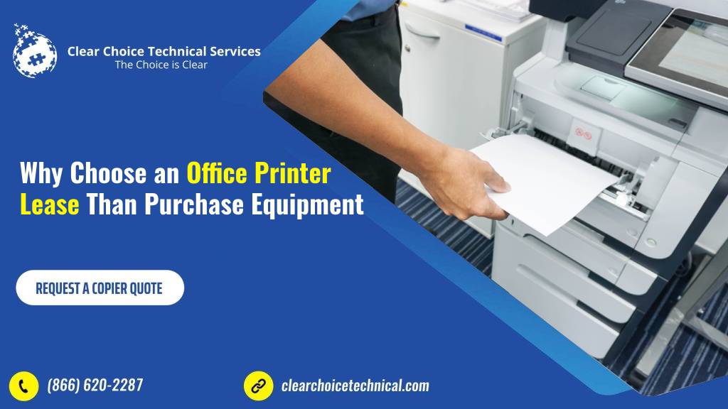 Read more about the article Why Choose an Office Printer Lease Than Purchase Equipment