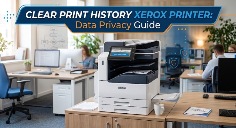 Clear Print History Xerox Printer: Data Privacy Guide